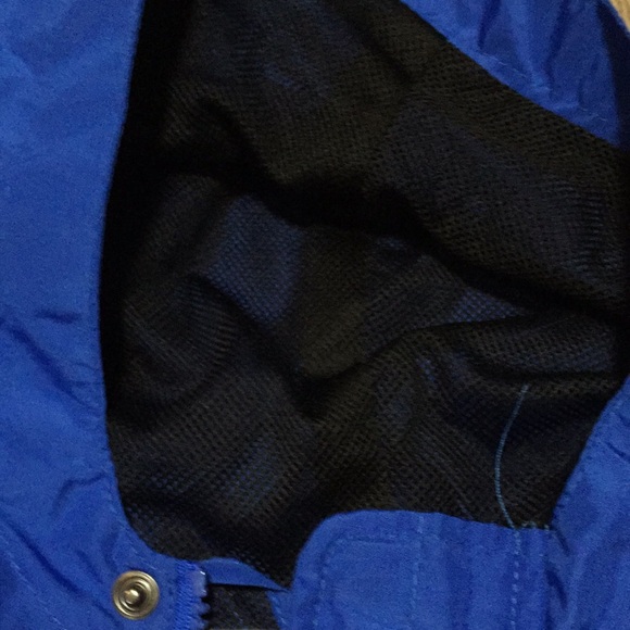 Boys windbreaker pullover jacket blue black 4/5 yr - Picture 3 of 11